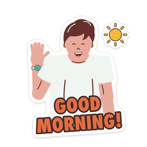 Good morning! sticker