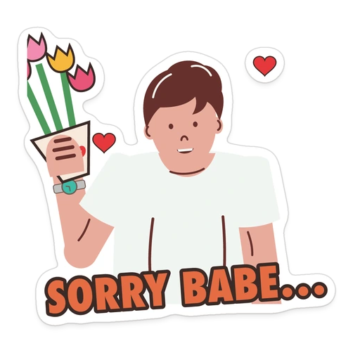 Sorry babe… sticker